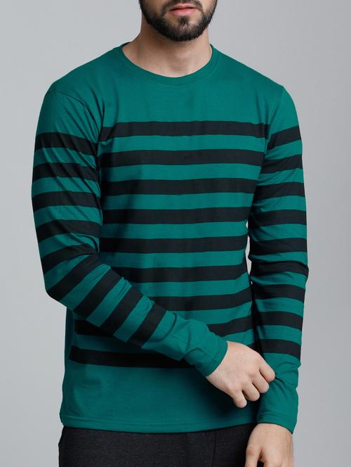 green cotton t-shirt - 15136177 - Very Small Image - 1