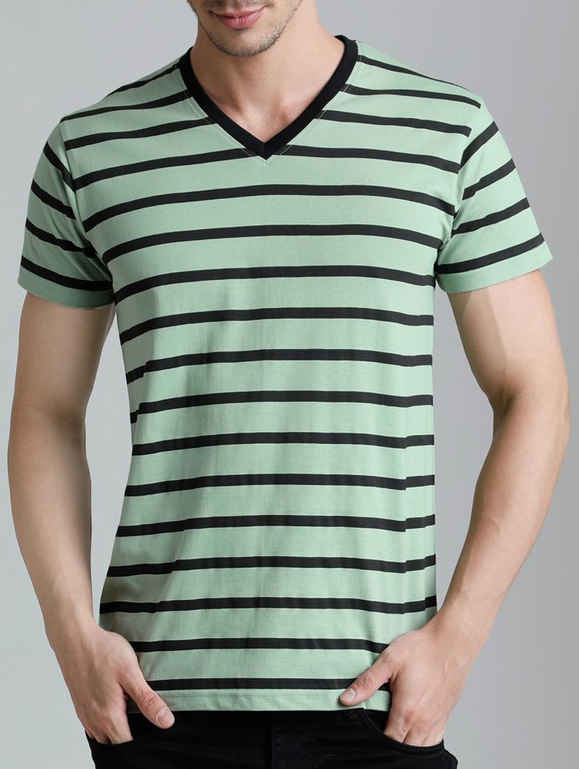 black striped t-shirt - 15136196 - Zoom Image - 1