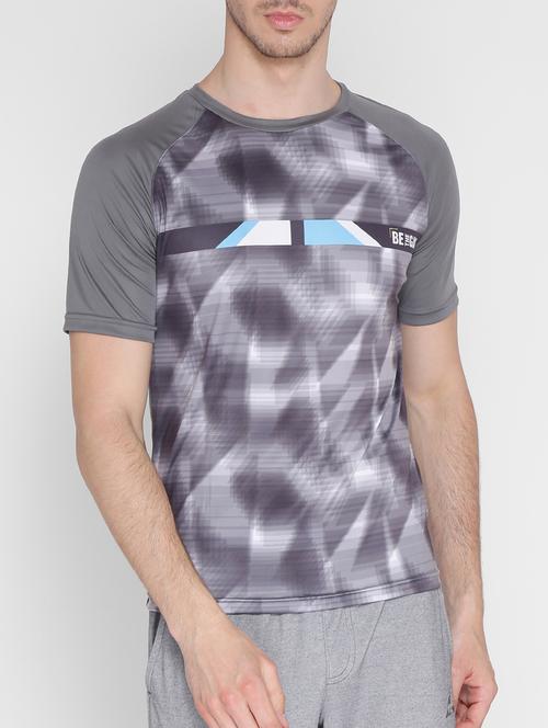 grey polyester tshirt - 15141079 - Standard Image - 1