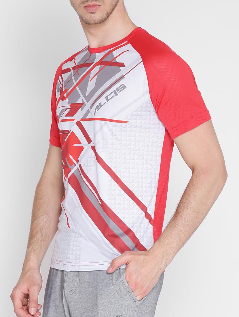 red polyester tshirt - 15141081 - Zoom Image - 2