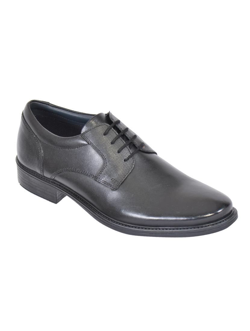 black leather lace-up derby - 15141380 - Zoom Image - 1