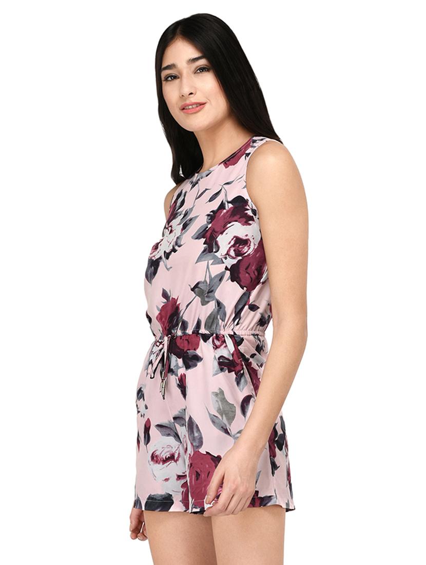pink floral jumpsuit - 15141493 - Zoom Image - 2
