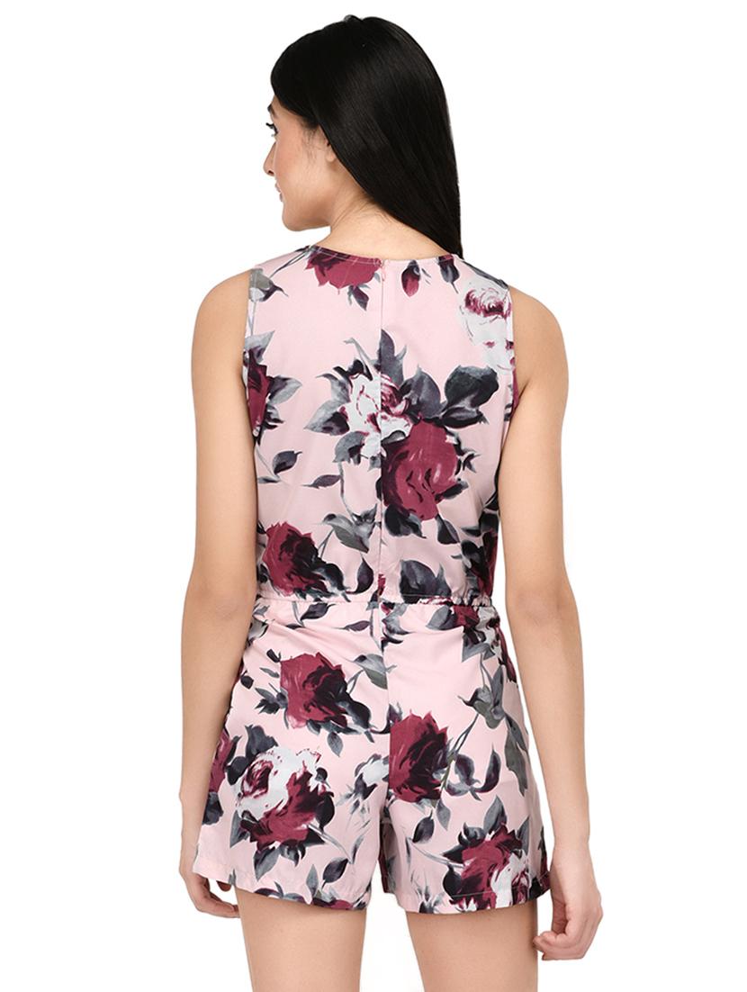 pink floral jumpsuit - 15141493 - Zoom Image - 3