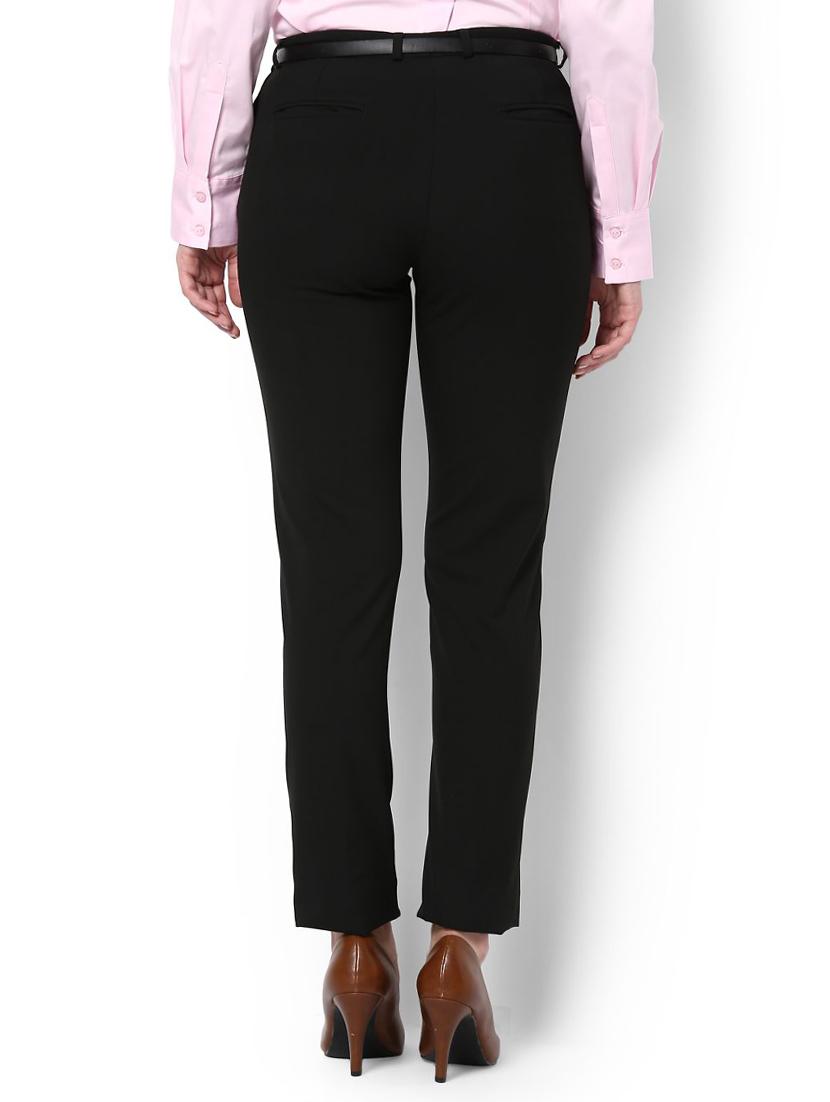 black solid chinos - 15144040 - Zoom Image - 2