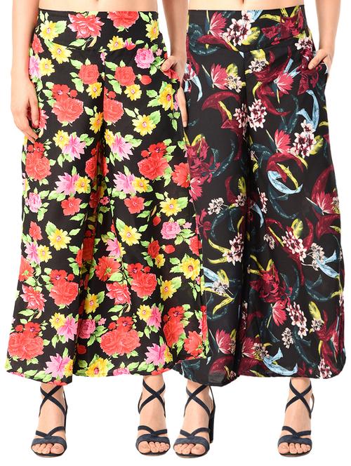 set of 2 floral palazzo - 15144474 - Standard Image - 1