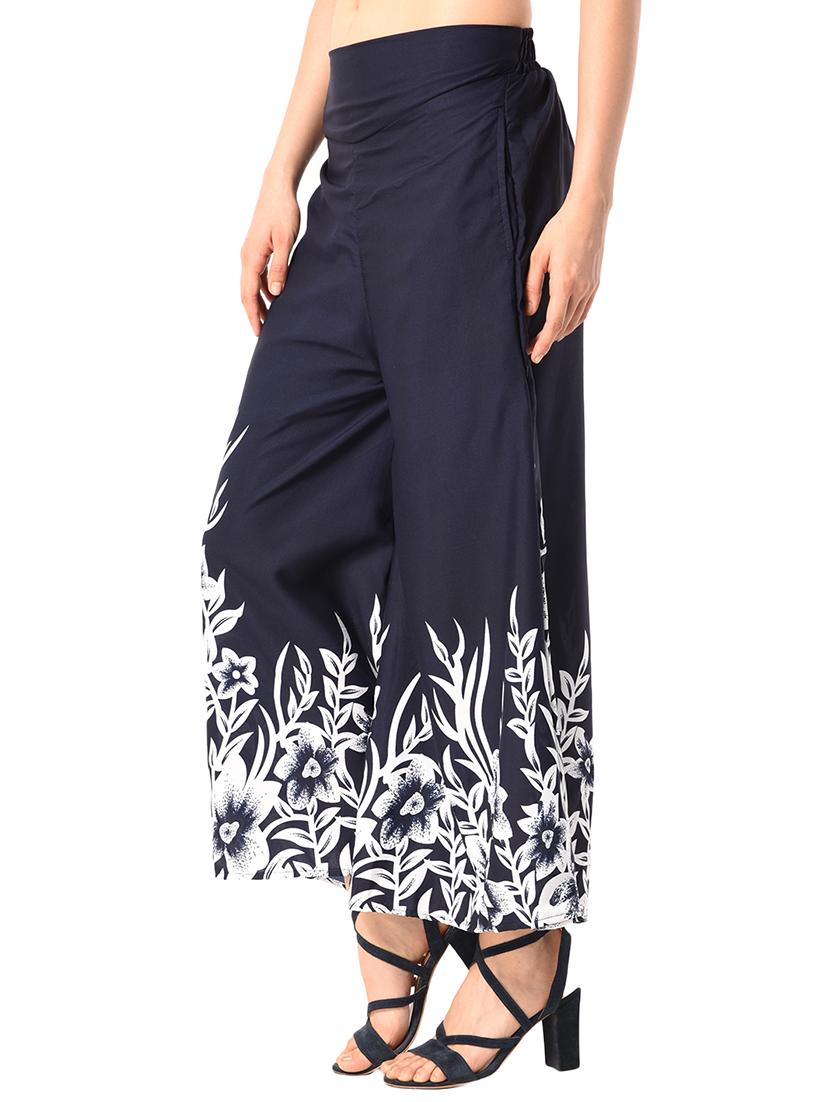 set of 2 printed flared palazzo - 15144476 - Zoom Image - 3