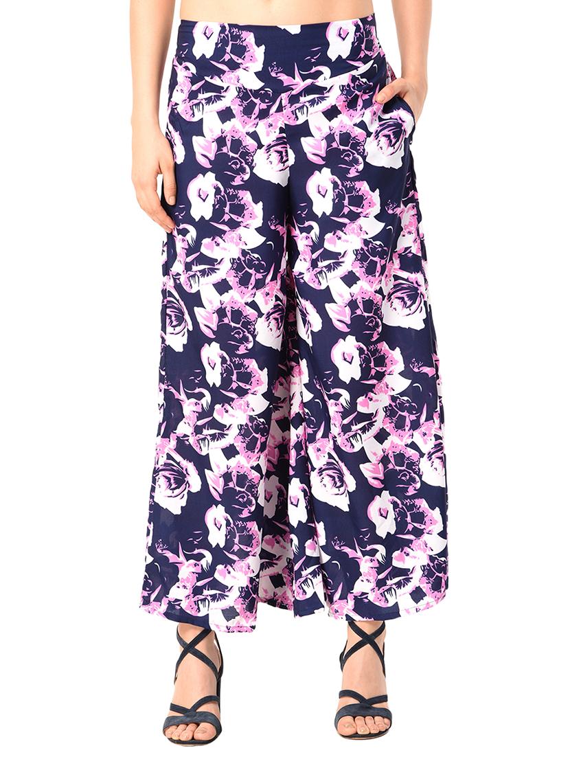 set of 2 printed flared palazzo - 15144476 - Zoom Image - 6