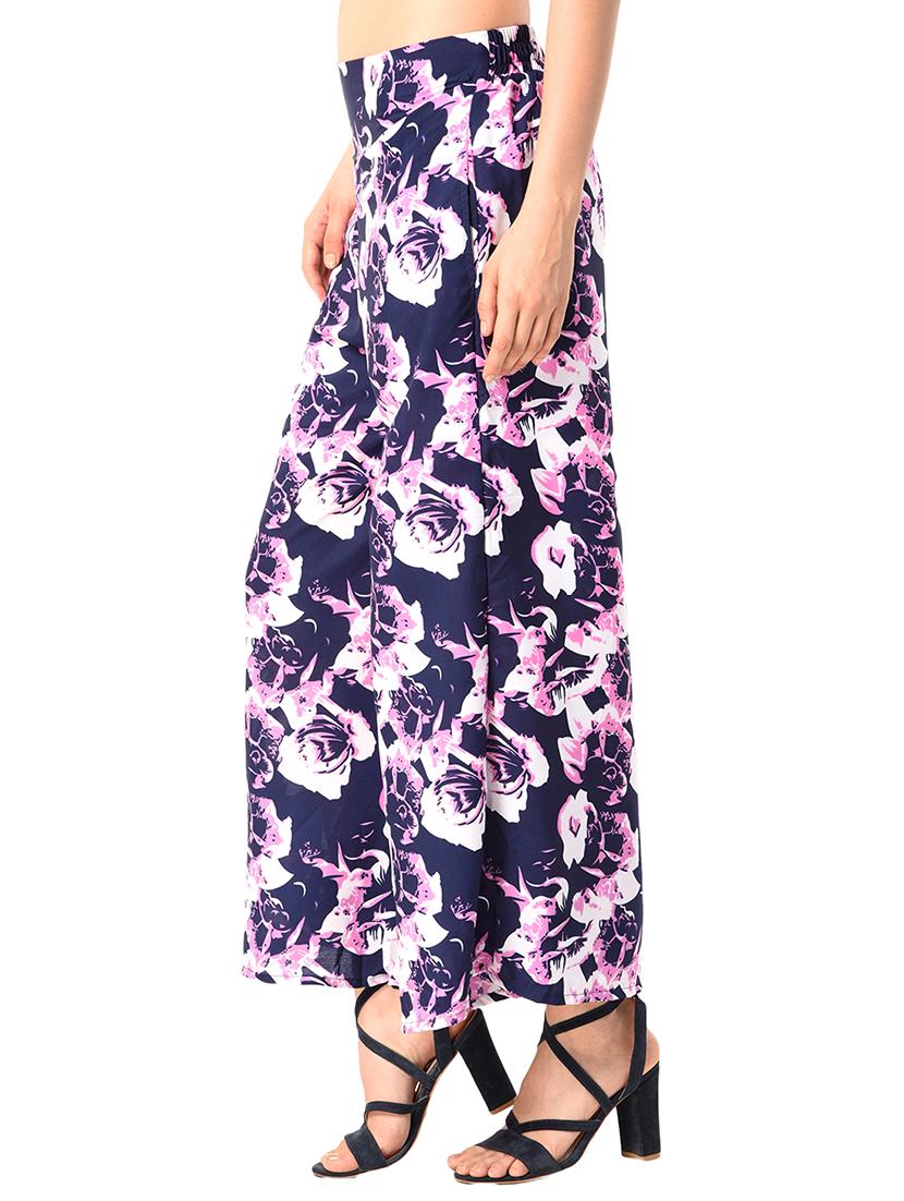 set of 2 printed flared palazzo - 15144476 - Zoom Image - 7