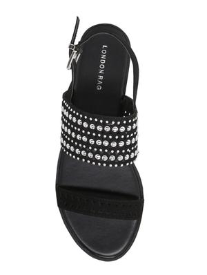 black back strap sandal - 15144478 - Standard Image - 3