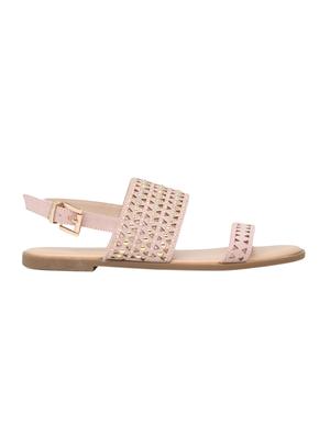 nude back strap sandal - 15144480 - Standard Image - 2