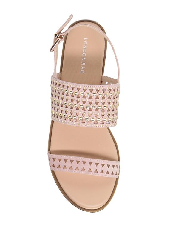 nude back strap sandal - 15144480 - Zoom Image - 3