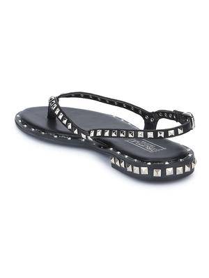 black back strap sandal - 15144665 - Standard Image - 3