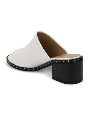 white mules sandal - 15144707 - Standard Image - 3