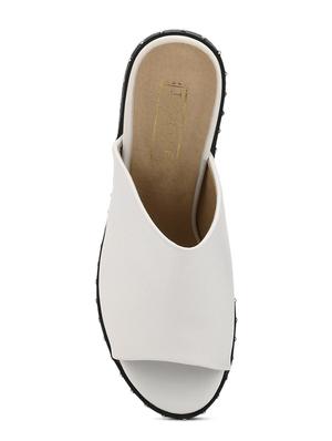 white mules sandal - 15144707 - Standard Image - 4