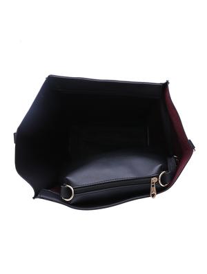 wine leatherette (pu) combo tote - 15146363 - Standard Image - 4