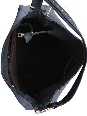 green leatherette (pu) regular handbag - 15146365 - Standard Image - 3
