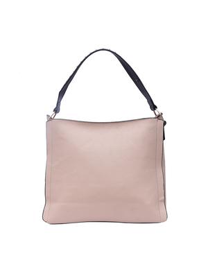 beige leatherette (pu) regular handbag - 15146369 - Standard Image - 2