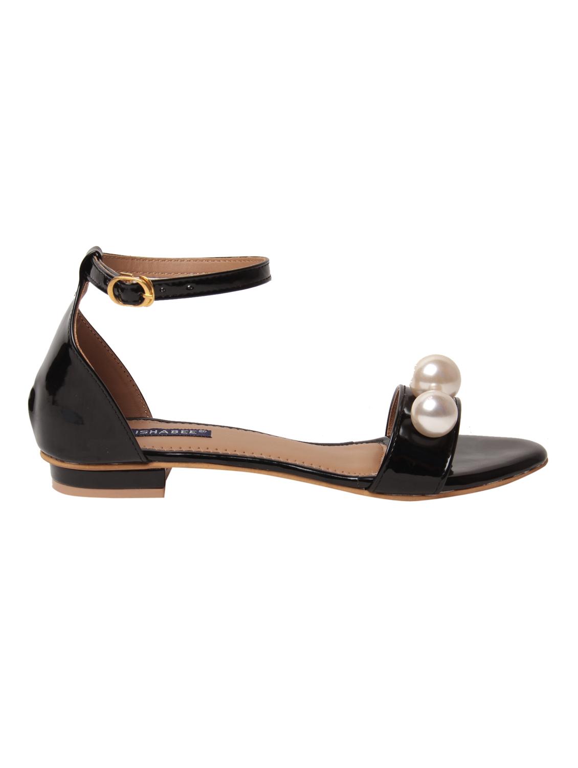 black ankle strap sandal - 15146752 - Zoom Image - 2