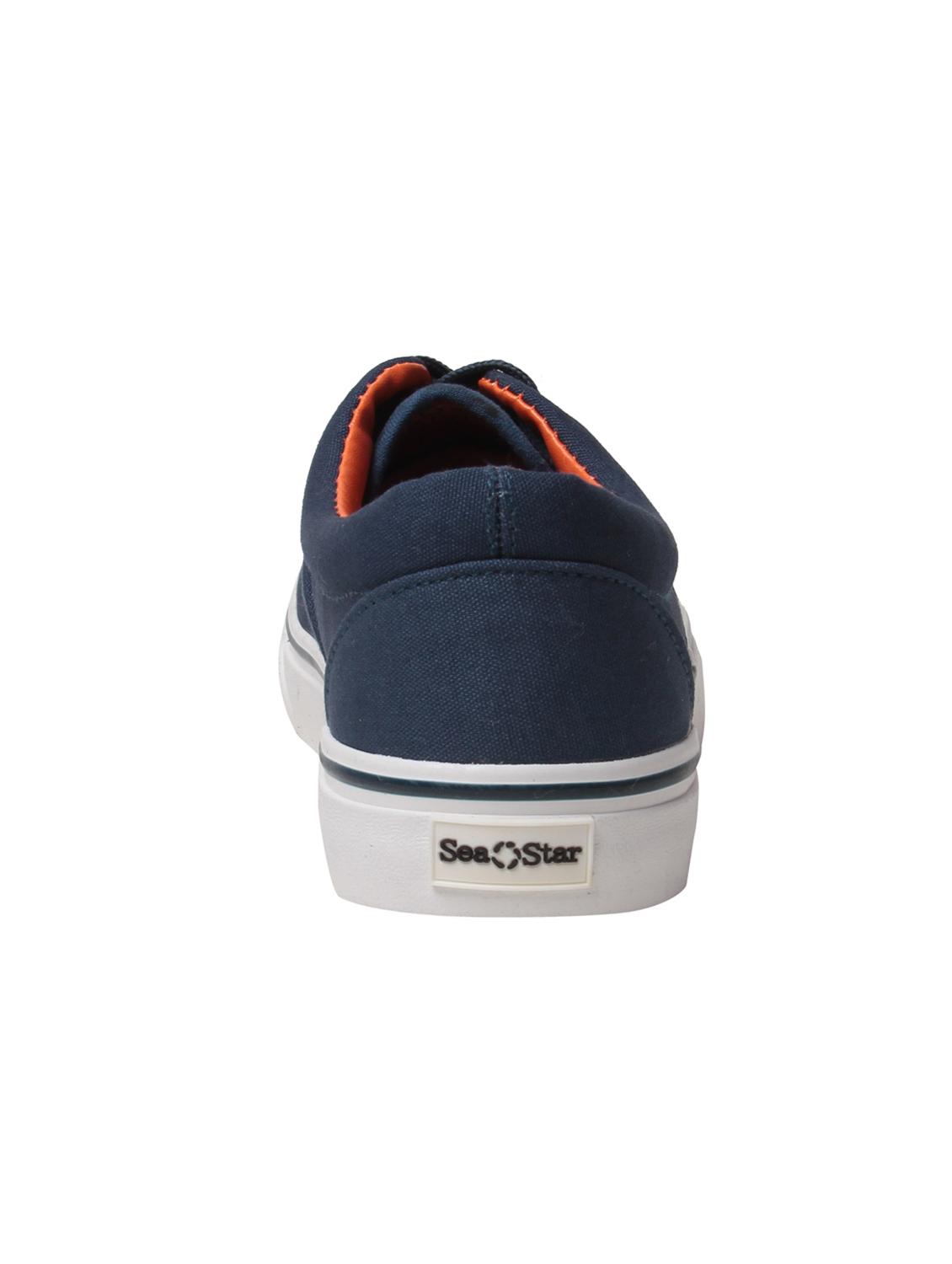 blue canvas lace up sneaker - 15146882 - Zoom Image - 3