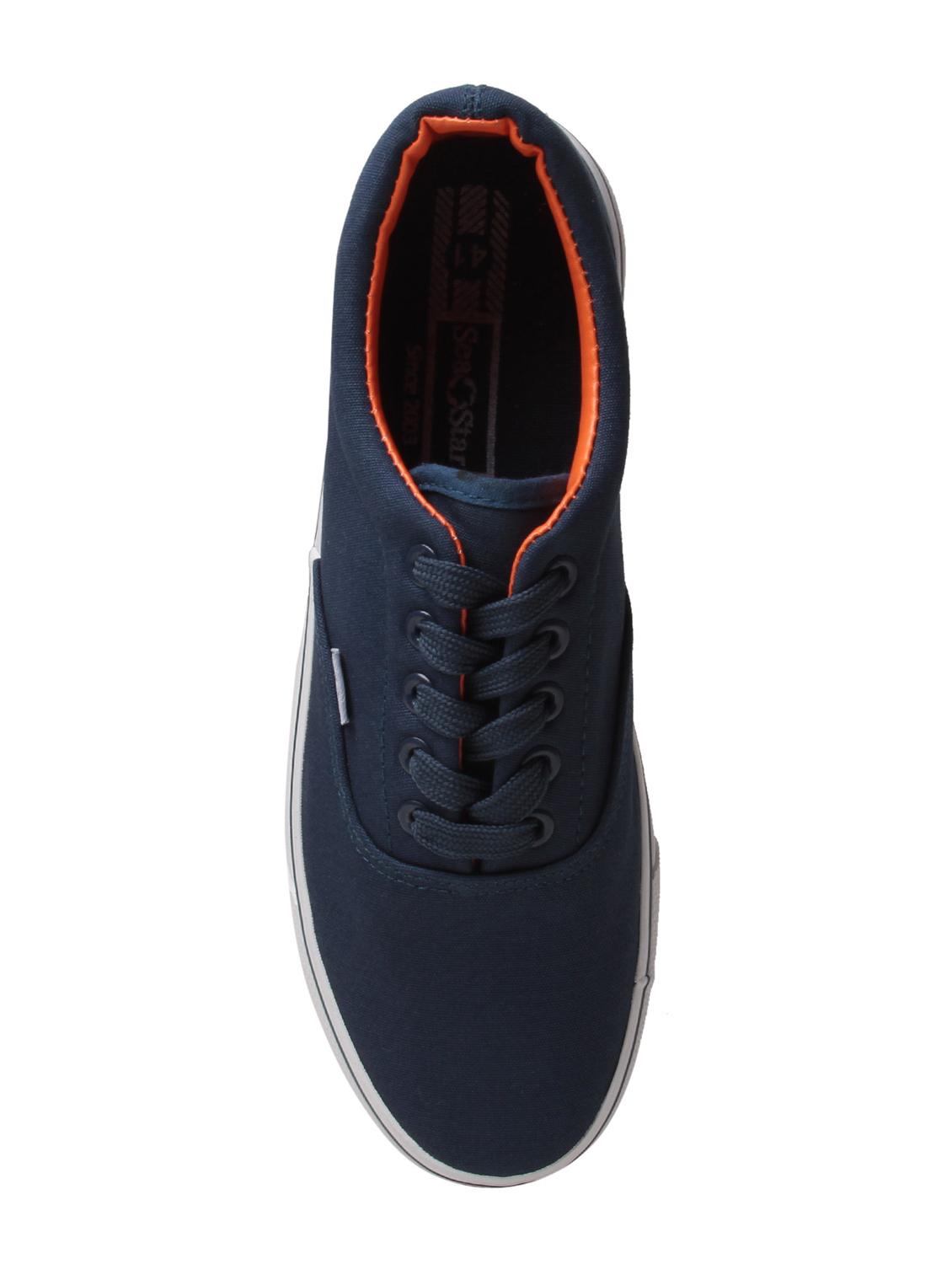 blue canvas lace up sneaker - 15146882 - Zoom Image - 4