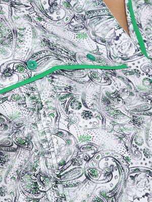 blue cotton printed shirt - 15147268 - Standard Image - 4