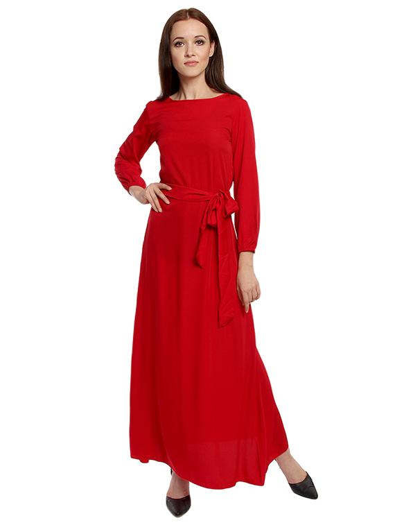 Self Tie Waist maxi dress - 15148076 - Zoom Image - 1