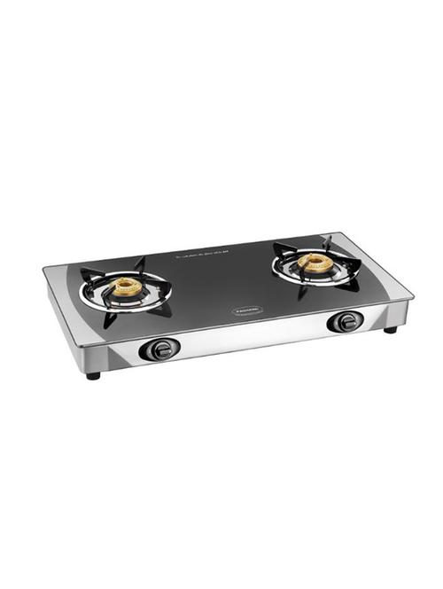 2 burner gas stove crystal black with auto ignition - 15149988 - Standard Image - 1