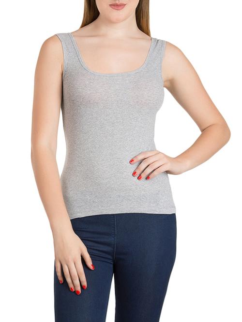 grey cotton camisole - 15153711 - Standard Image - 1