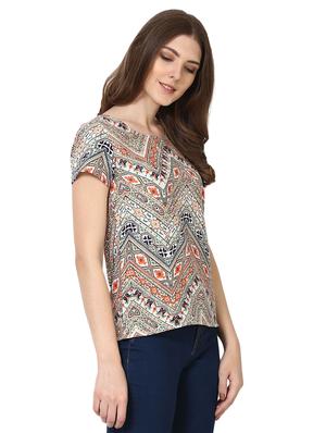 printed cut out back top - 15153777 - Standard Image - 2