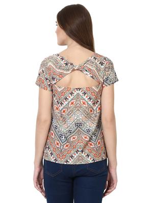 printed cut out back top - 15153777 - Standard Image - 3