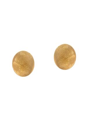 gold metal studs earrings - 15154865 - Standard Image - 2