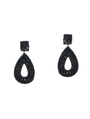 black drop earring - 15154882 - Standard Image - 2