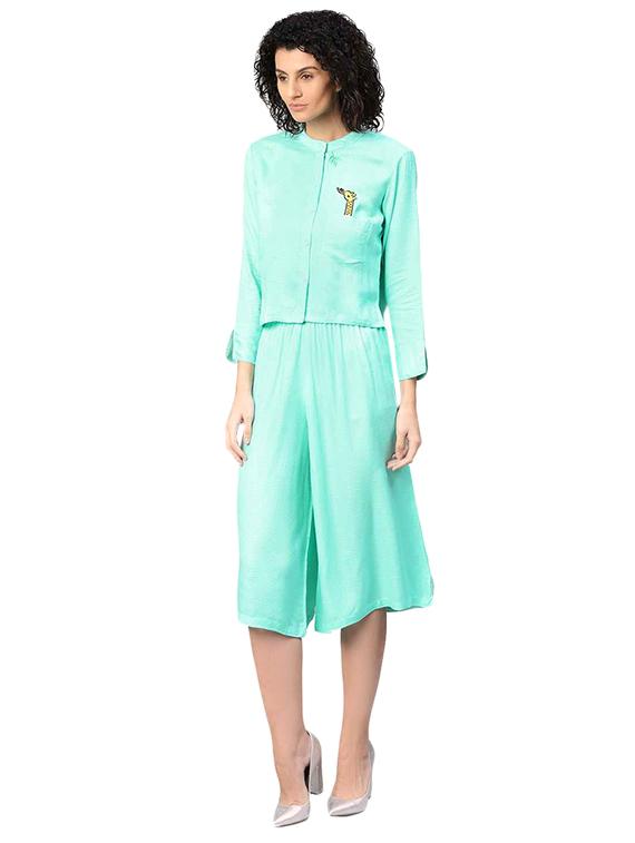 quirky patch top and culotte set - 15155007 - Zoom Image - 1
