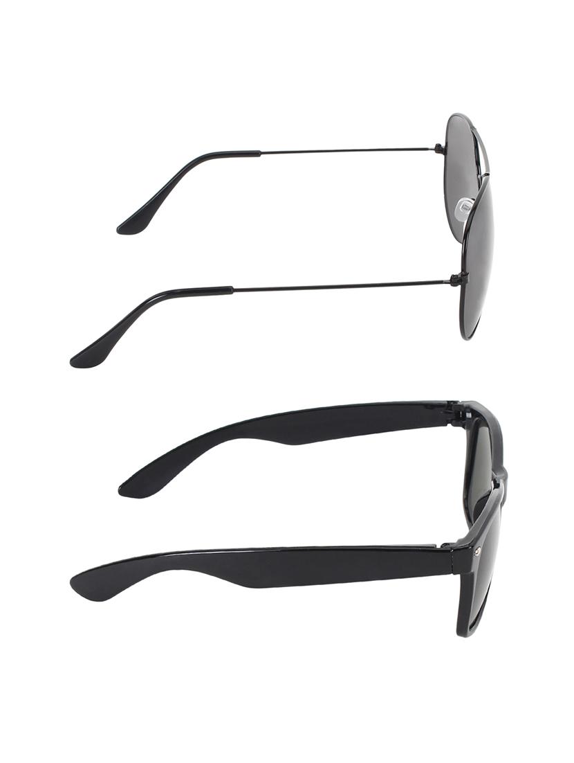 abner combo of 2 sunglasses aviator & wayfarer sunglasses-combo 2340 - 15156120 - Zoom Image - 4