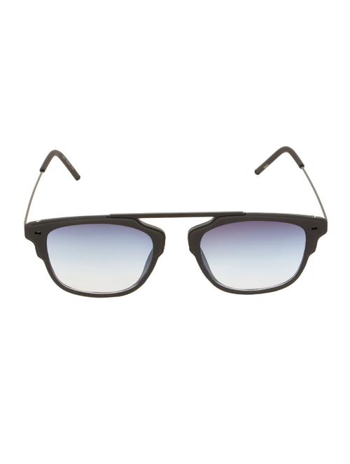 adine men round blue sunglass - 15156875 - Standard Image - 1