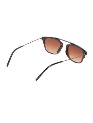 adine men round brown sunglass - 15156876 - Standard Image - 3