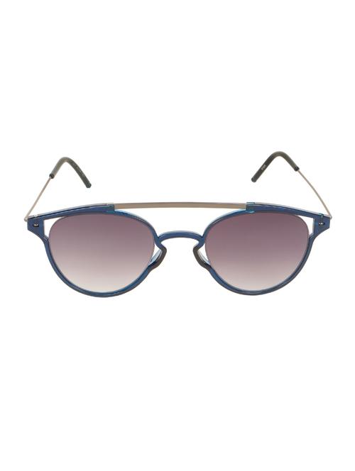 adine men roundblue sunglass - 15156893 - Standard Image - 1