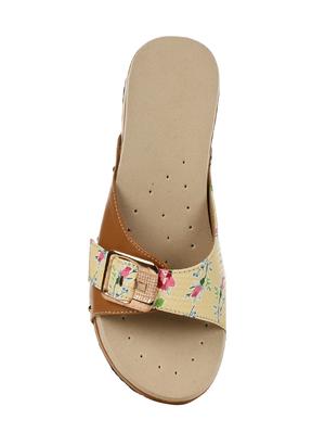 beige flatforms sandals - 15157012 - Standard Image - 4