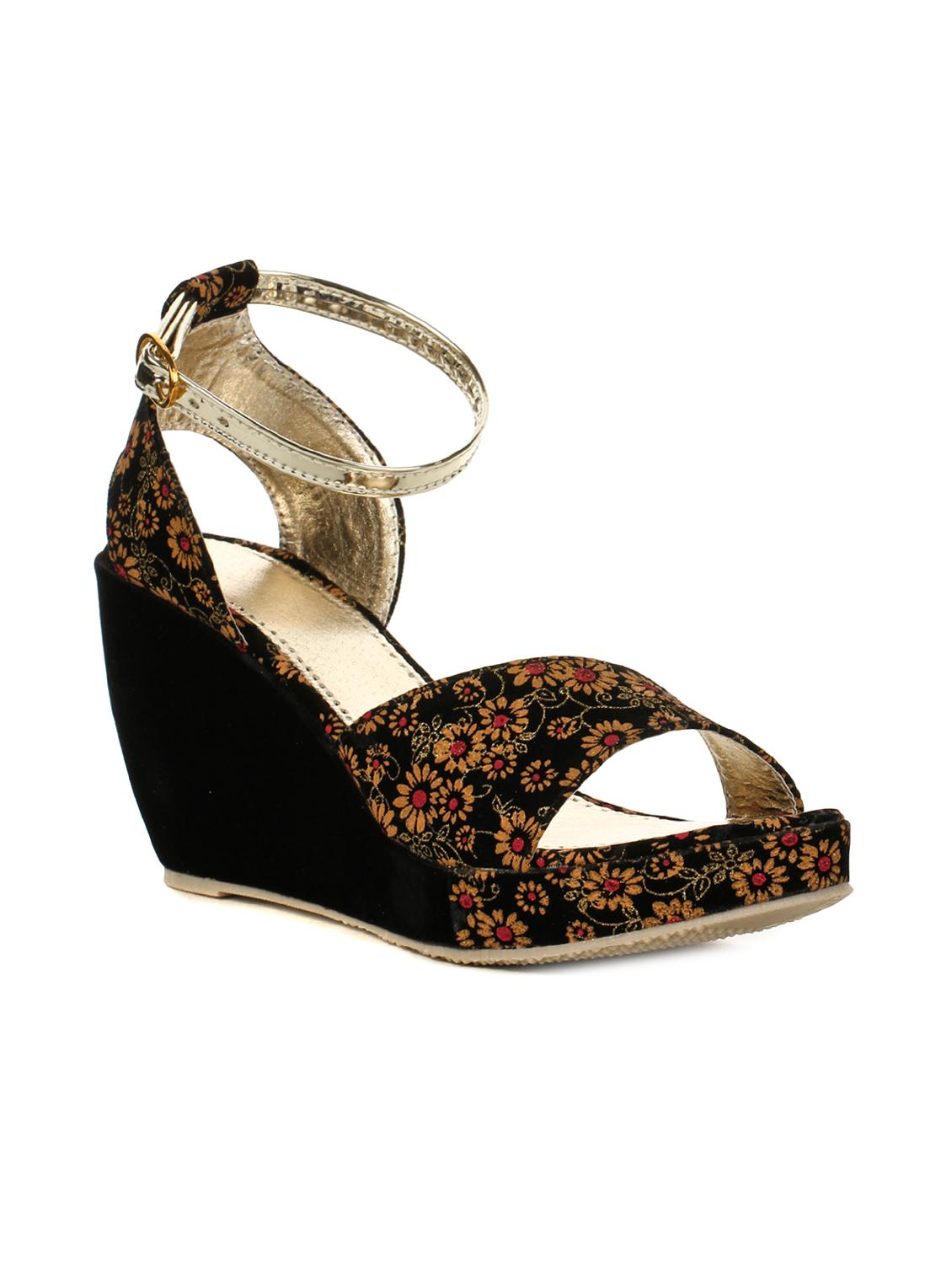 black ankle strap wedge - 15157059 - Zoom Image - 1