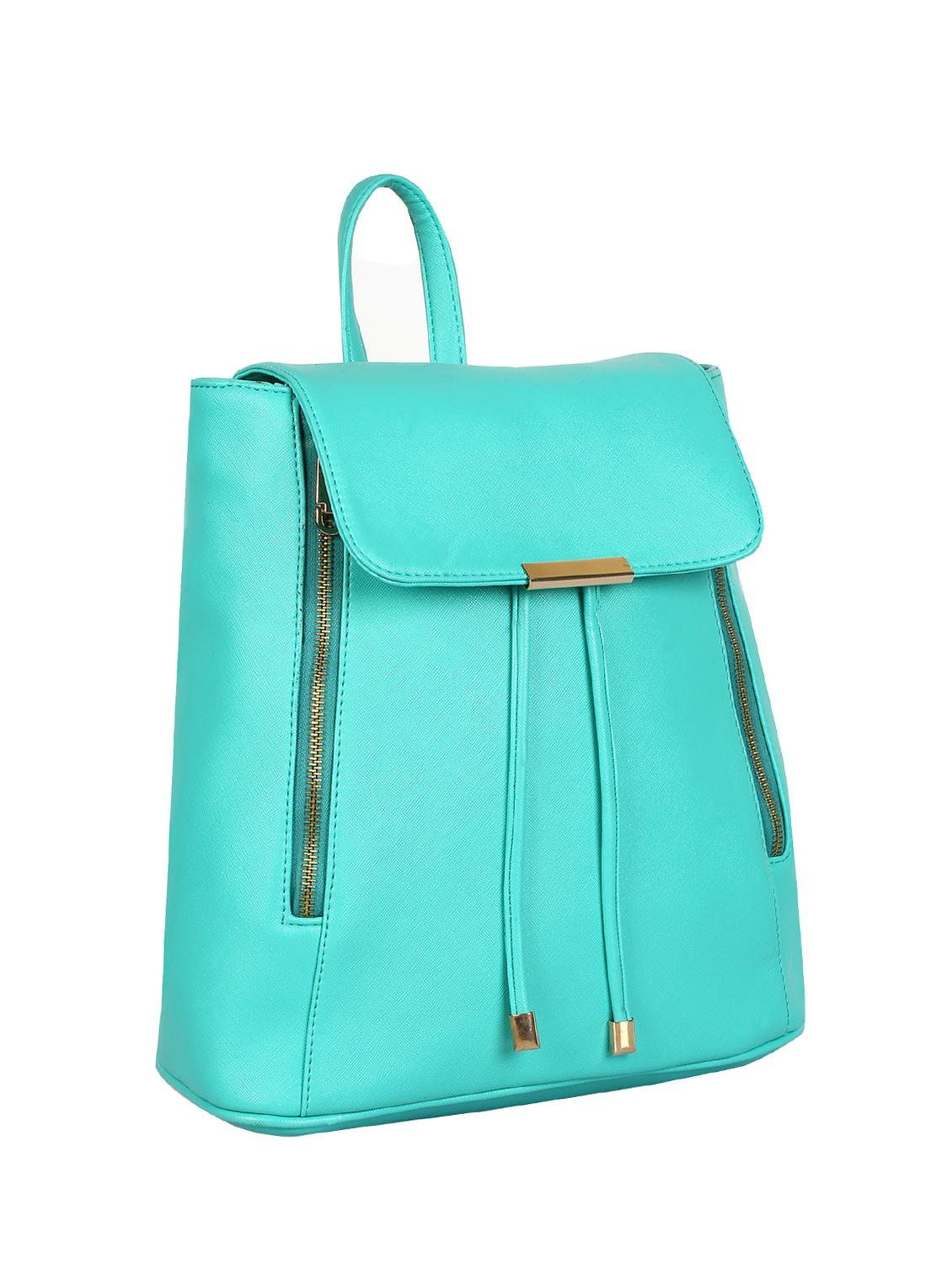 green leatherette backpack - 15157168 - Zoom Image - 4