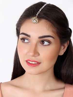 Gold Tone Mangteeka - 15157848 - Standard Image - 1