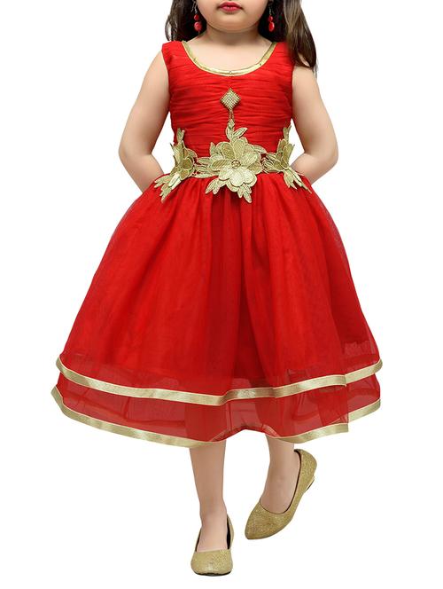 red net frock - 15159030 - Standard Image - 1