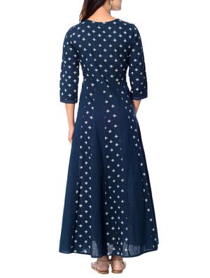 anarkali geometrical kurta - 15159484 - Standard Image - 3