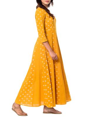 anarkali geometrical kurta - 15159485 - Standard Image - 2