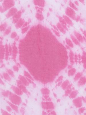 pink chiffon tie & dye saree with blouse - 15159607 - Standard Image - 3