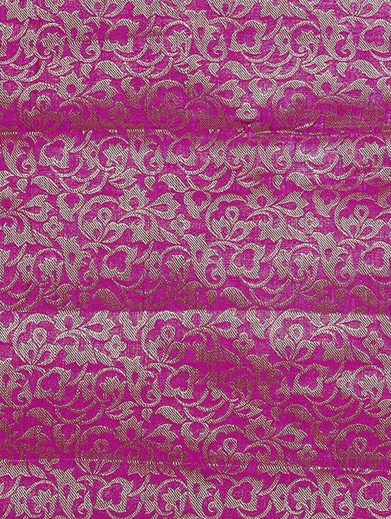 pink chiffon tie & dye saree with blouse - 15159607 - Zoom Image - 4