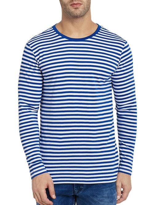 blue cotton t-shirt - 15160688 - Standard Image - 1