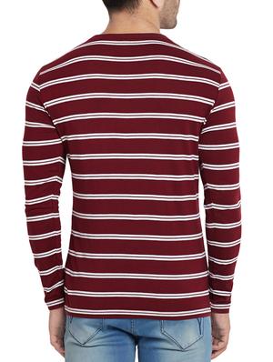 maroon cotton t-shirt - 15160694 - Standard Image - 3