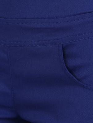 dark blue cotton jeggings - 15162445 - Standard Image - 4