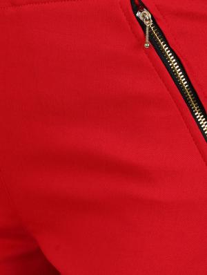 red cotton jeggings - 15162447 - Standard Image - 4